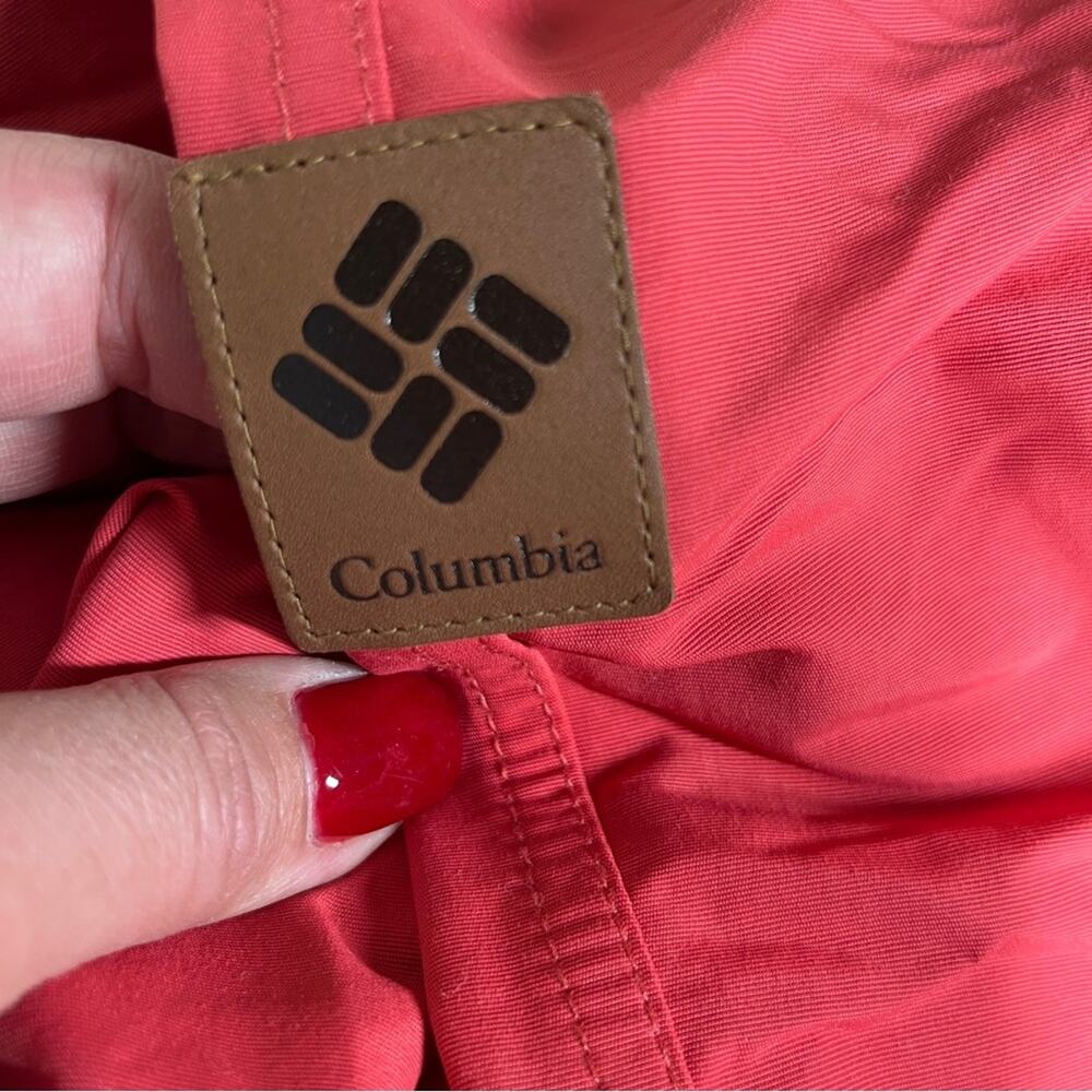 Columbia Women's South Canyon Creek Anorak Jacket Sm Water Resistant Nylon‎ Hike - Picture 12 of 16